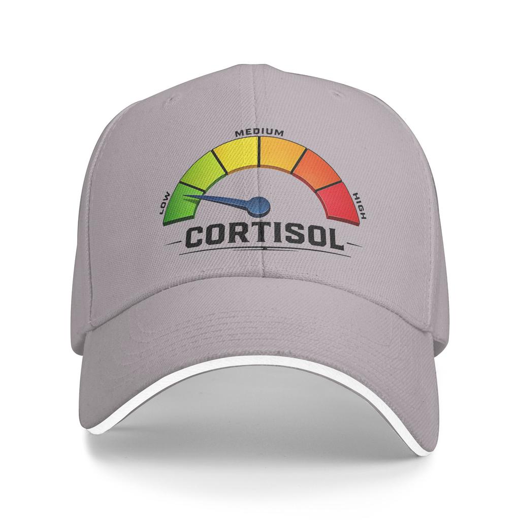 Low Cortisol Levels V Memes Baseball Cap  Fashion Trucker Hat Summer Women Men Running Hippie Snapback Cap