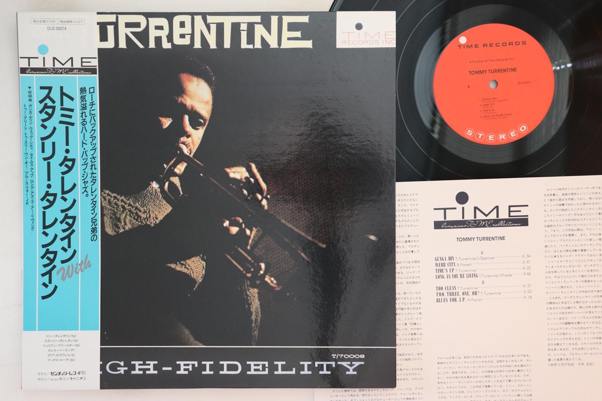 

LP Record TOMMY TURRENTINE Tommy Turrentine CEJC00074 TIME 1990 Japan Obi Jazz Used