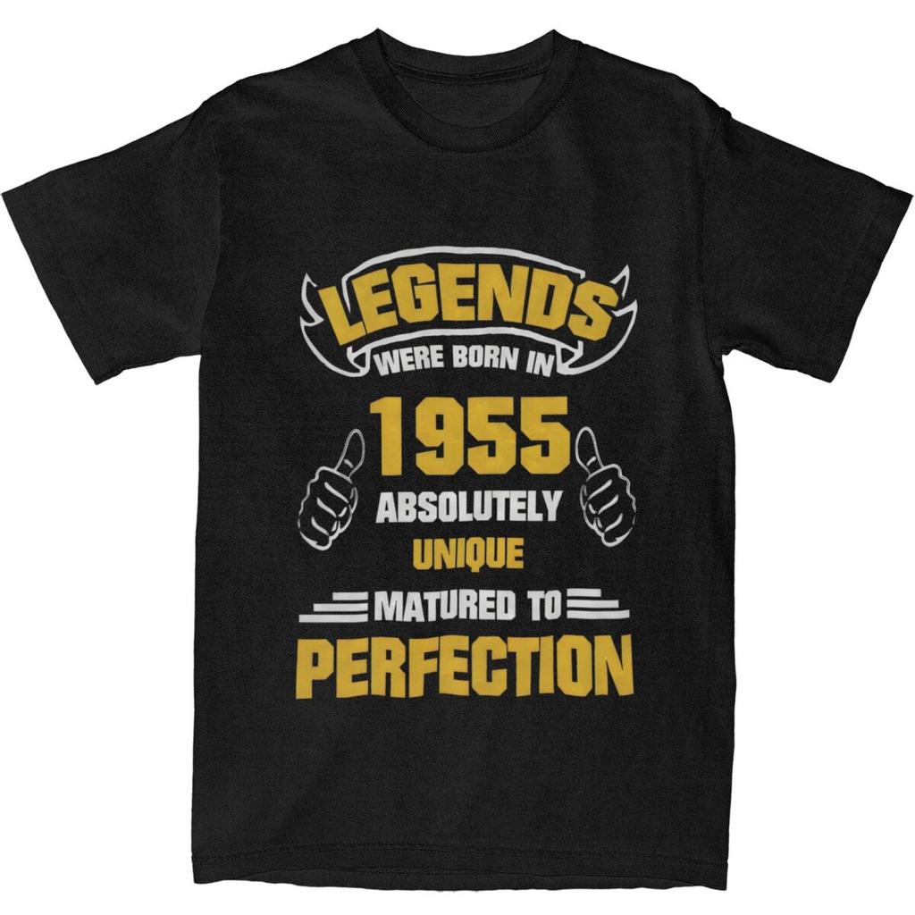Made In 1955 All Original Tee Shirt for Men Women Printed T Shirts 70th Birthday Gift 100% Cotton Clothing