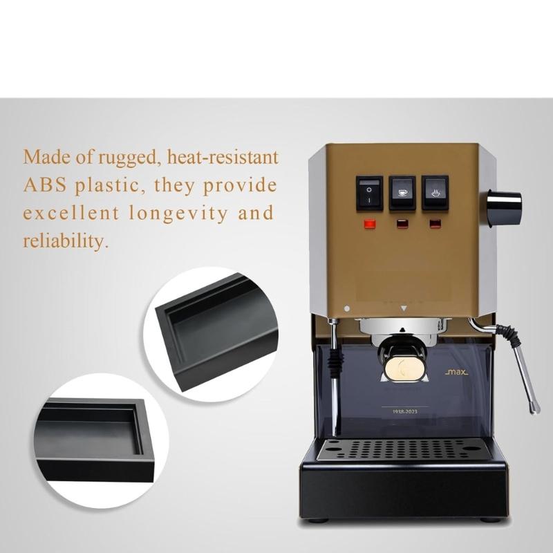 Espresso Machine Parts Kit Thin Drip Tray with Springs And Long Stainless Steel Tube Coffee Maker Replacement Accessory