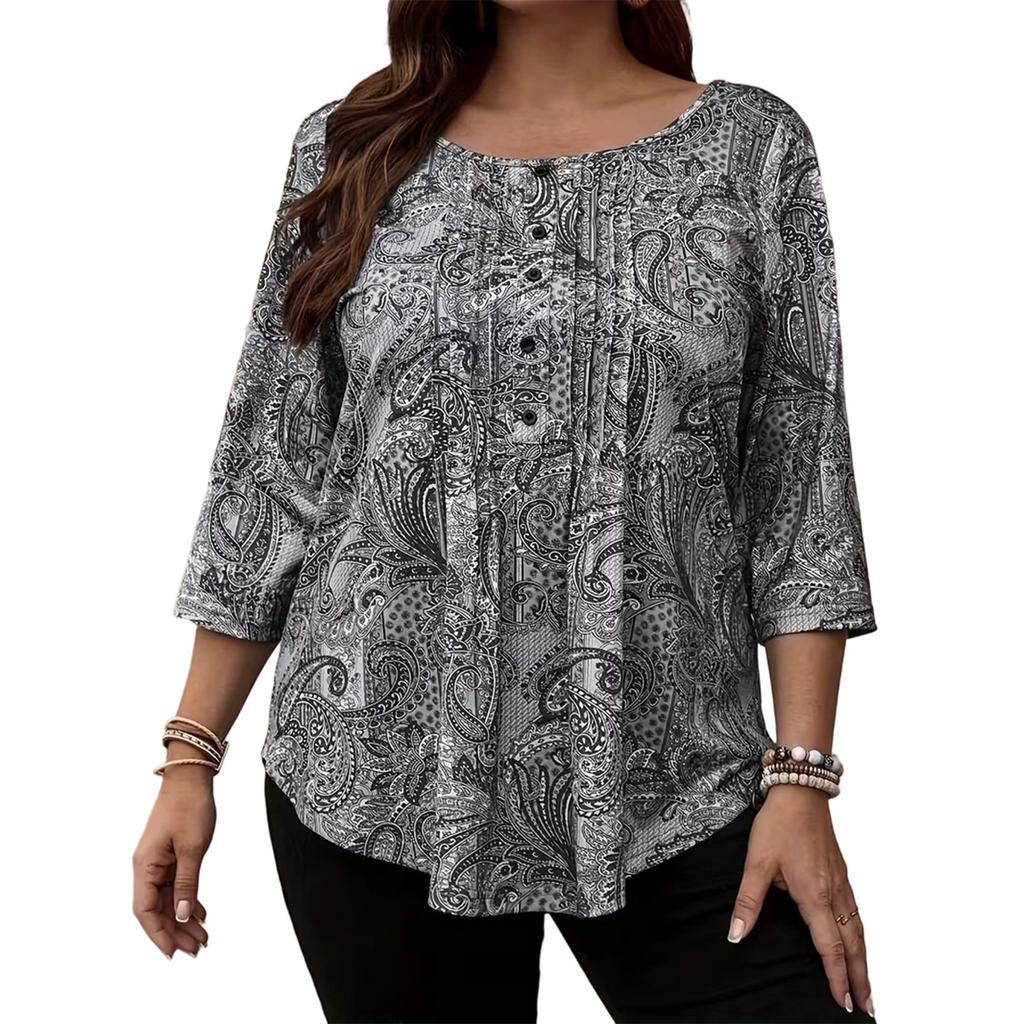 Dámský módní ležérní nadměrný top