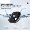 Car Door Lock Buckle Anti-collision Protective Cover For Toyota RAV4 2013- Camry Vios C-HR CHR  4pcs Absorber Silicone