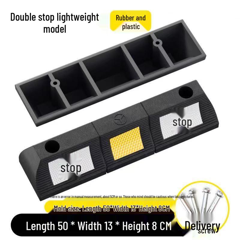 Rubber Wheel Stopper and Parking Aligner