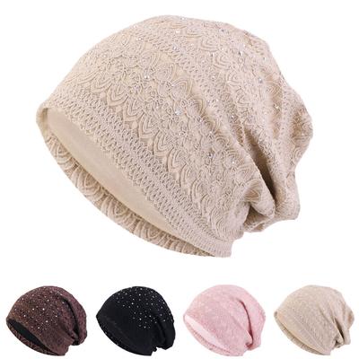 Muslimische Frauen Mützen Haarausfall Motorhaube Turban Wrap Chemo Cap Hut Kopfbedeckung Abdeckung