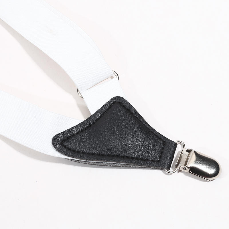 Vintage Suspenders for Men Wedding Party Formal Casual 2.5cm Wide Adjustable Elastic Trouser Braces Strap Belt