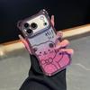 For IPhone17promax Phone Case Cartoon Teddy Bear for Apple 16 Electroplated Glitter 15 with Lanyard Protective Cover