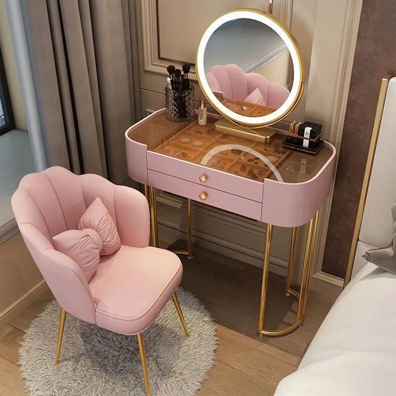 Women Drawers Dressers Makeup Small Storage Girl Luxury Dressers Vanity Desk Penteadeira Para Quarto Bedroom Furniture