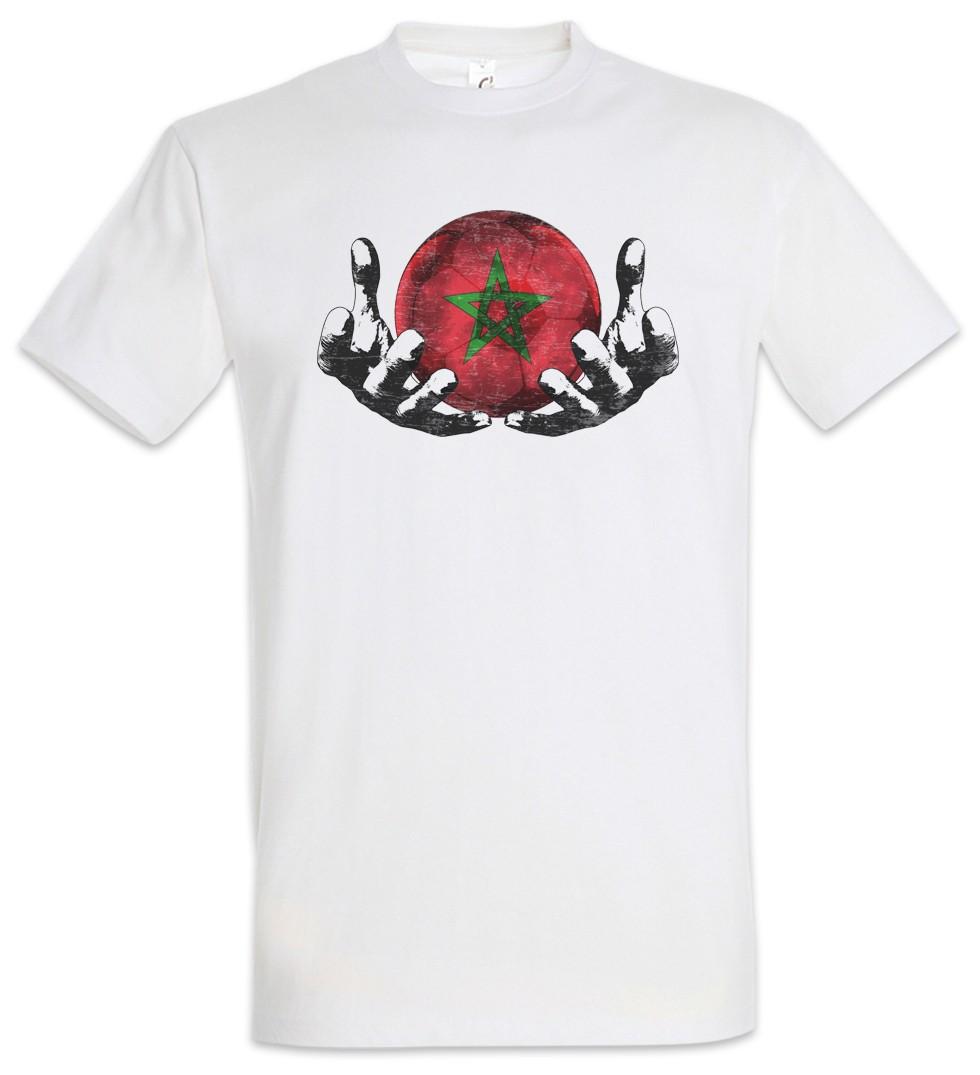 Morocco Football Magic Ball Men s T-Shirt Mens Womens Tees Top Morocco Moroccan Moroccan 3XL