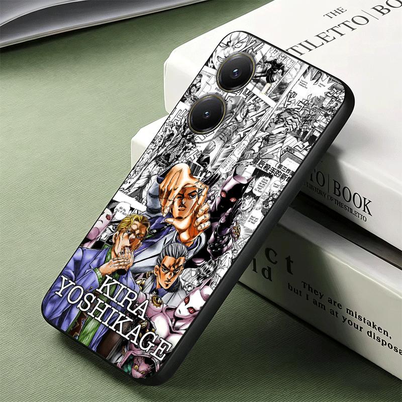 JoJo Adventure Killer Queen Soft Phone Case for Xiaomi Poco X5 X6 X7 X8 Pro Max X3 F7 F8 Ultra M8 M7 M6 M5 Redmi 15 15C 14C 13C