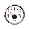 Instrument Car Oil Pressure Gauge 5bar 10bar 52mm Ship Car RV Universal Model with Night Light