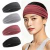 New Sports Headband Yoga Sweatband Outdoor Running Non-Slip Fitness Headband Elastic Headband