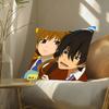 Anime My Little Monster Pillow Case Fashion Square Pillowcase Bedroom Sofa Room Ins Decoration Leisure