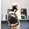 1Pcs Pet Carrier Bag Capsule Bag Large Capacity Cat Bag Carrier Portable Pet Outdoor Travel Transparent Backpack For Dog Cat