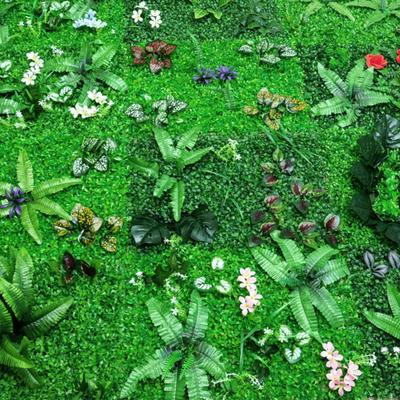 40x60CM Kunstpflanzen-Wandpaneel, realistische Kunstgrün-Graswand-Hintergrunddekoration für den Innen- und Außenbereich, Garten, Sichtschutz, Heckenzaun, Sichtschutz