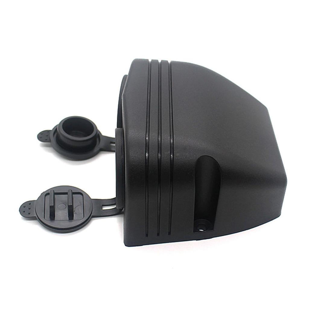 Dubbel Bilströmuttag Fördelare 12V USB-laddare Strömadapter Uttag