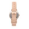 Oui & Me Fleurette Pink Leather Strap Rose Gold Dial Quartz ME010378 Women's Watch