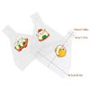 100Pcs Lovely Cartoon Triangle Rice Ball Packing Bag Seaweed Onigiri Sushi Making Mold Tools Bento Accessories