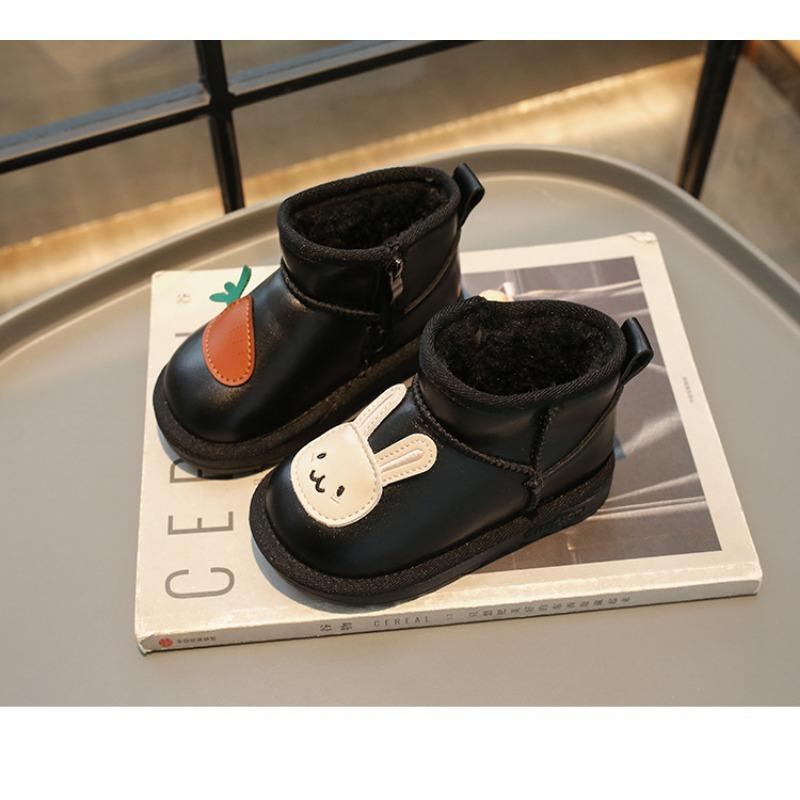 Koreanische Version niedliche Kinder Schneestiefel Winter neue warme Kinderstiefel Kurzstiefel