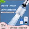 Purificatore d'Acqua per Rubinetto Universale Anti-Schizzi & Booster per Cucina