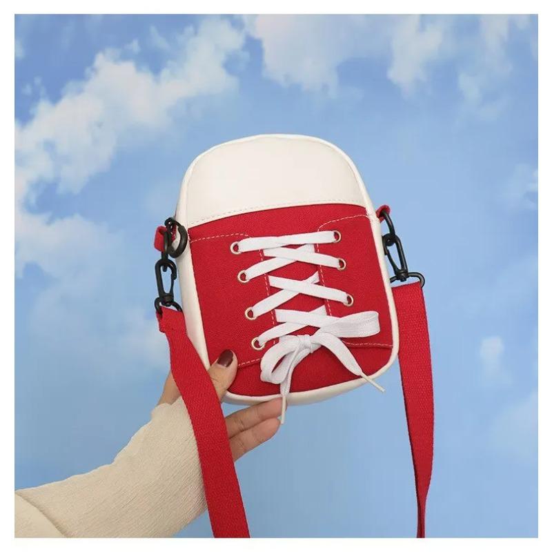 

Многофункциональная сумка для телефона, модная женская сумка через плечо для телефона, кошелек в форме кроссовок, легкая милая сумочка Extra Large чёрный