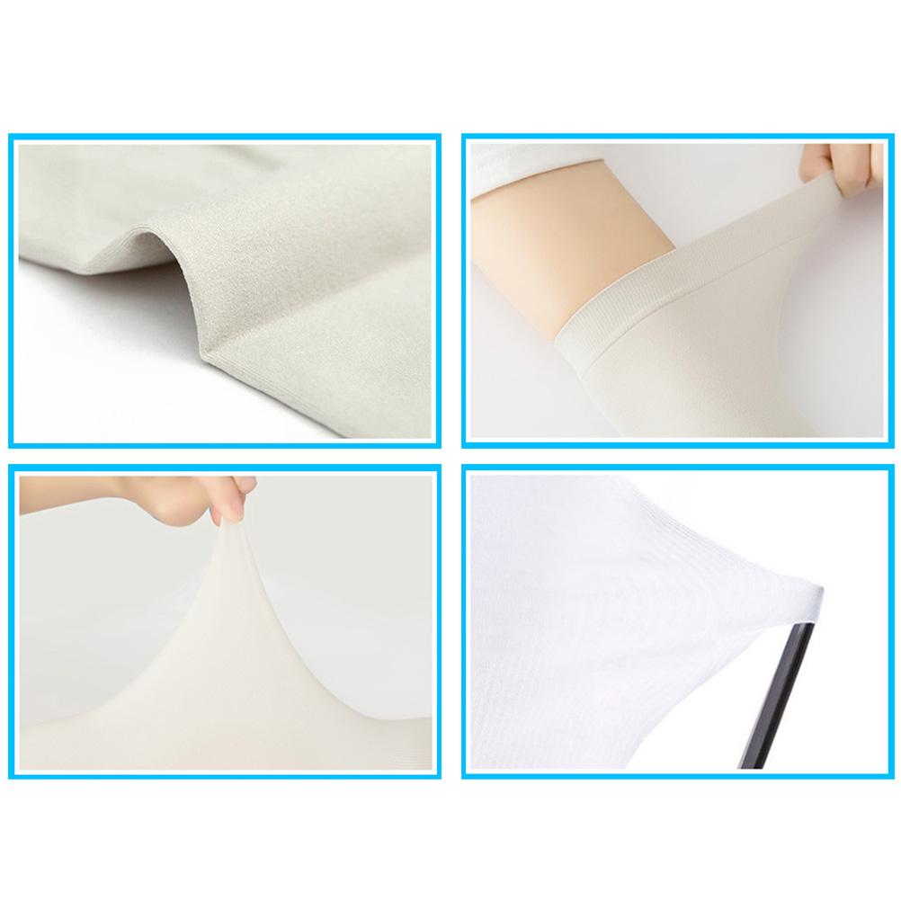 1 Pair Arm Sleeves Sun UV Protection Cycling Running Fishing Driving Arm Cover Sunscreen Cuff