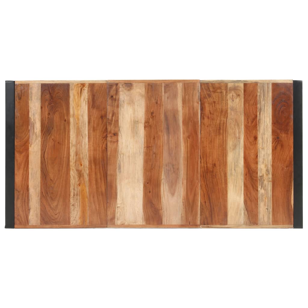 Dining Table 160 x 80 x 75 cm Solid Wood