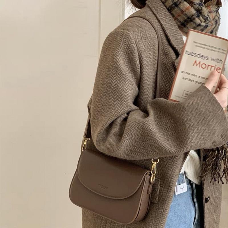 2025 Damen Retro Chic Kleine Quadratische Schulter Crossbody Tasche