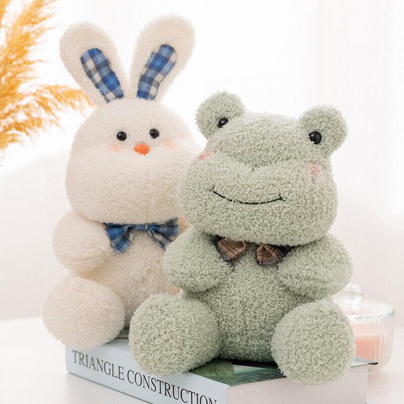 Hag Little Rabbit Pig Bear Rag Doll Grab Machine Doll Cute Gift Cartoon Plush Toy