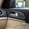 Carbon Fiber Car Accessories Door Handle Frame Decorative Modified Interior Trim Cover Soft Sticker For Alfa Romeo 159 2005-2025