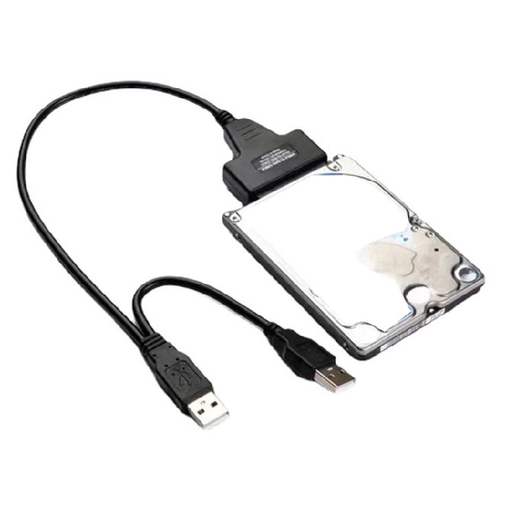 External SATAIII To USB 2.0 Cable for Notebook HDD/SSDs Upgrades, Supports Hot Swapping, No Driver Need