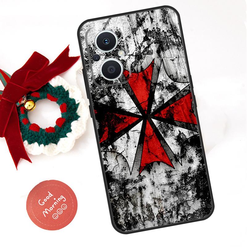 Umbrella Corporation Funda For OPPO Reno 8 Lite 10 11 12 13 14 Pro 11F 12F 13F 14F OPPO Find X8 X5 X6 X9 Pro Case