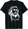 Men's and Women's T-shirts NEW LIMITED Jesus Head Essential Premium Great Gift Idea Tee T-Shirt Size S-3XL