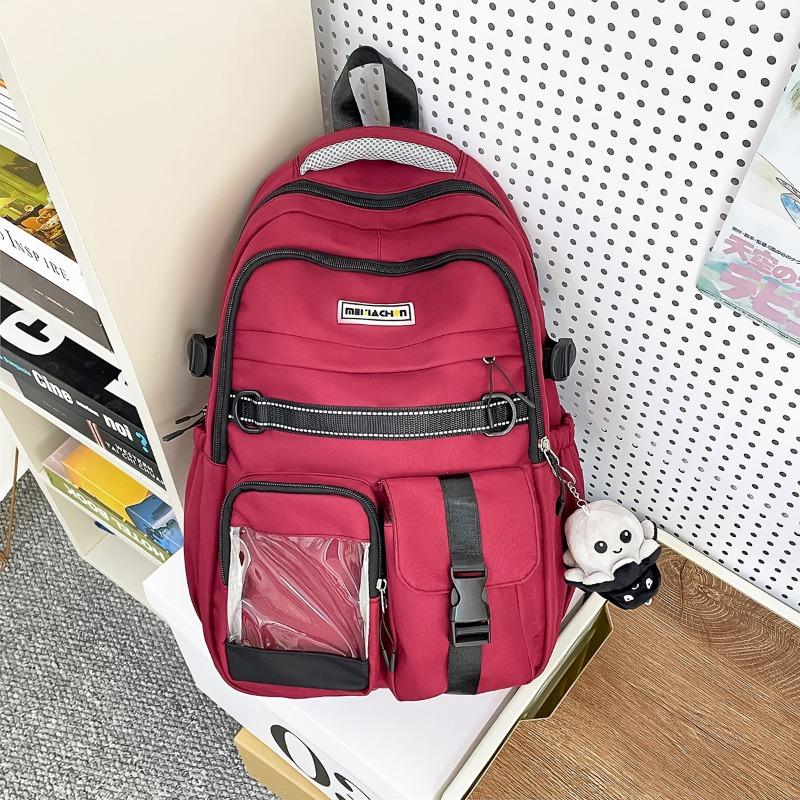 School bag new high value niche design backpack couple simple lightweight travel large capacity backpack