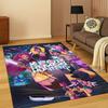 Tappeto Kpop Demon Hunters Rumi Mira Zoey Music Cartoon per Camera da Letto Soggiorno Divano Decorazione Casa, Tappetino Antiscivolo Regalo