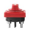 Battery Isolator Switch 48V 300A Red Heavy Duty Heat Resistant On Off Rotary Knob for Car RV Truck