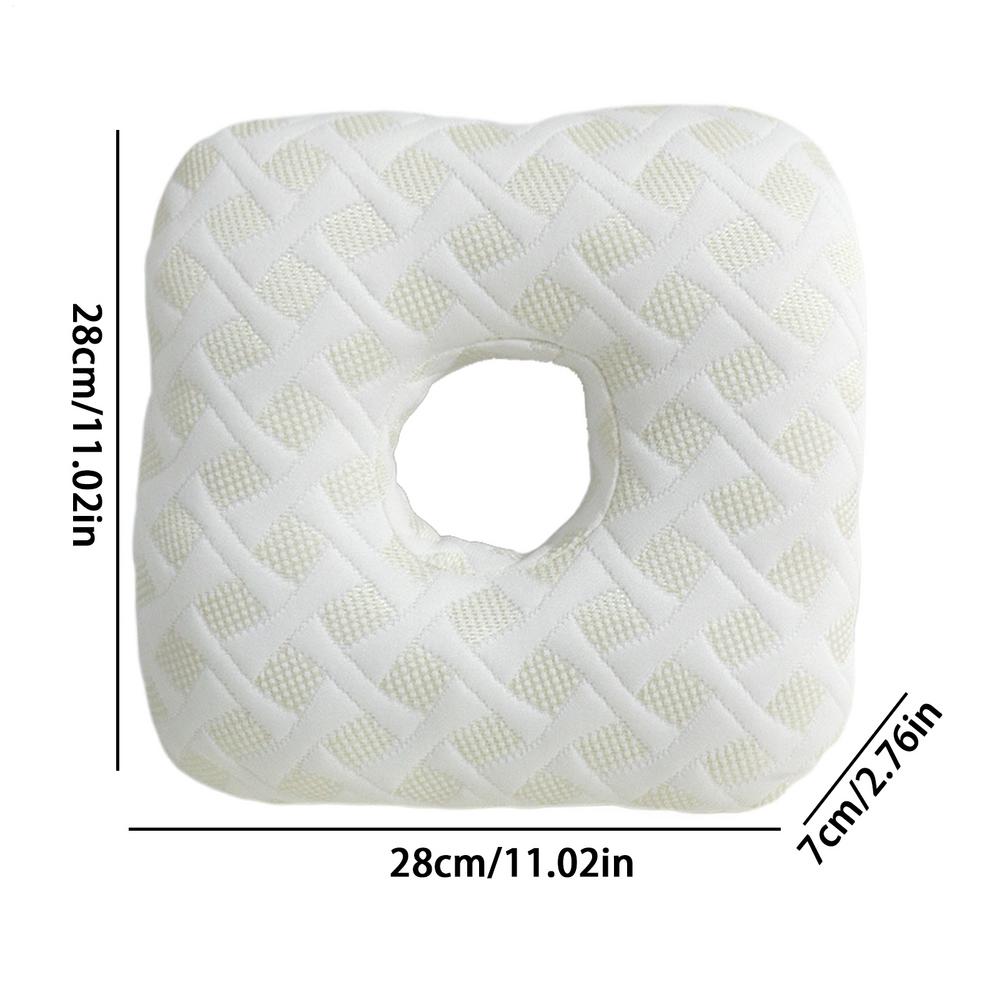 

Ear Piercing Pillow Ear Pain Relief For Side Sleepers Donut Pillows Pillow Protector Neck Head Support Sleeping Cushion білий