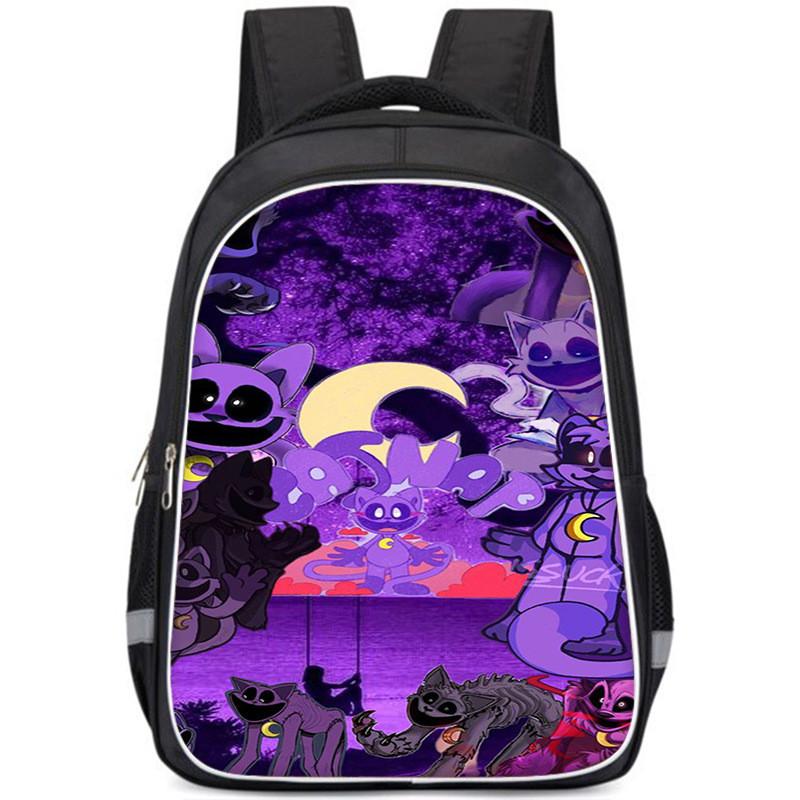 Przestronny plecak szkolny Smiling Critters o dużej pojemności dla dzieci Lekki materiał Oxford