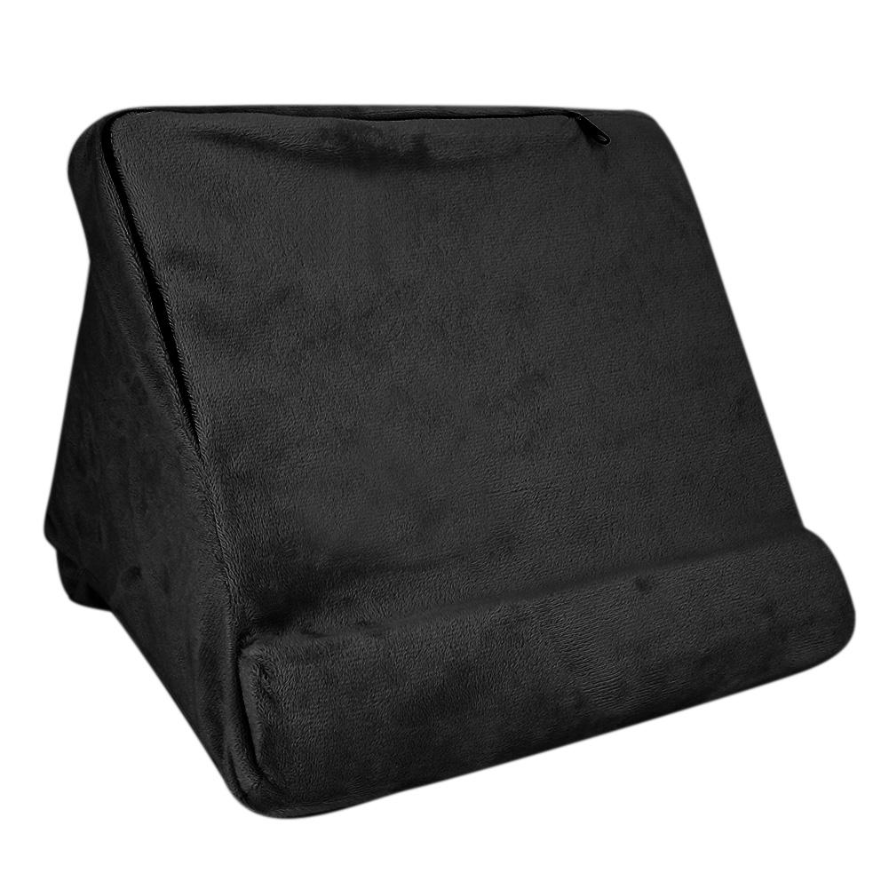 

Многоугольная мягкая подставка-подушка для планшета, держатель для чтения для мобильного телефона, планшета, книги, серый чёрный