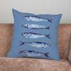 Fish Art Pillow Case Pillowcase Home Sofa Cushions Car Cushions Pillowcover Office Pillowshell Pillow