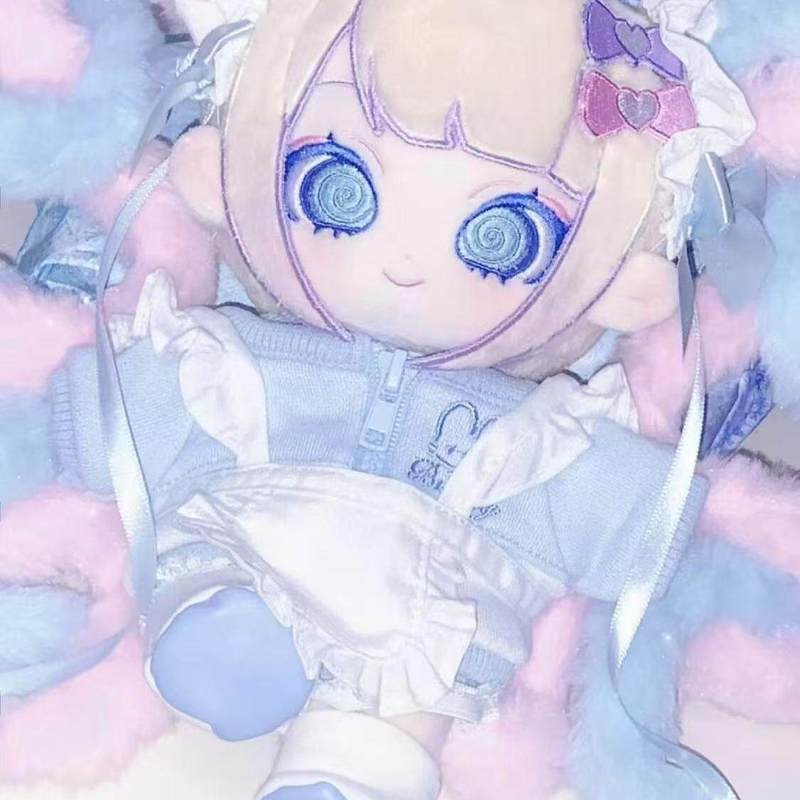 Original Needy Girl Überdosis Puppe 20cm Offizielles Anime-Zubehör Plüschtier Sammlerstück Geschenk für Anime-Fans