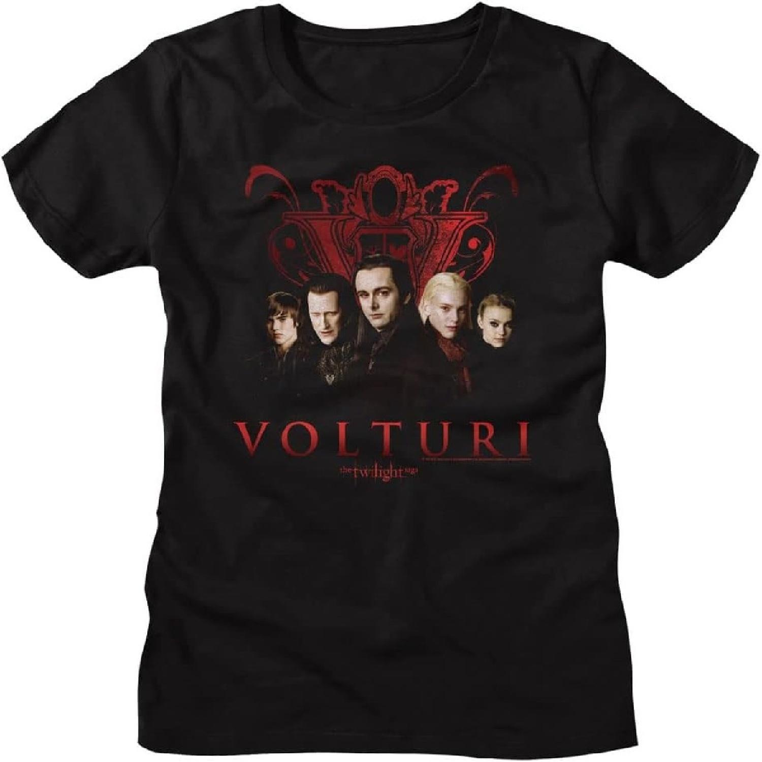 

Американская классика Сумерки Вольтури Группа Женская футболка с коротким рукавом Графические футболки про вампирские романтические фильмы XXXXXL