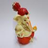 Ganesha Idol with Red Pagdi for Home & Office Decor | Car Dashboard Idol Ganesha Murti Ganpati Idol for Home Decor