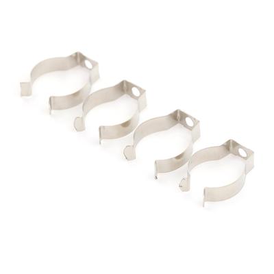 4Pcs Holder T8 Fluorescent Tube Lamp Bracket Clips Socket Lampholder Silver