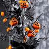 Halloween Decorations, Instagram Style, Scary Pumpkins, Maple Leaf Decorated Trees, Home Party Ornaments, Party Decoration Supplies