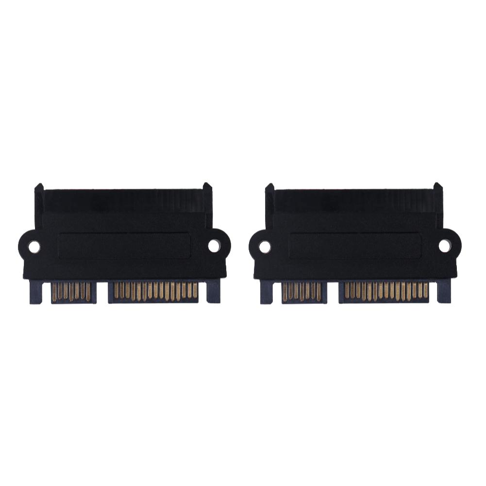 High Speed 180 Degree SAS to SATA Adapter Converter Copper Core Support 500MBs Data Transfer for Computer Hard Drive Connection