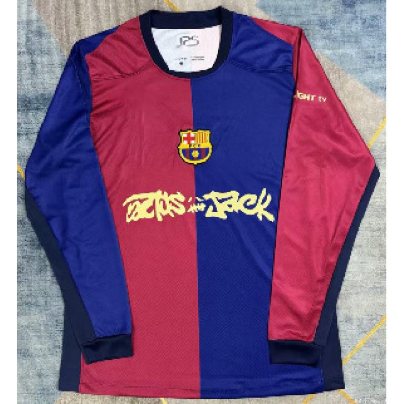 Long Sleeve Arsenal Manchester United Manchester City Miami Barcelona Real Madrid Paris AC Americas Liverpool Football Suit Training Suit