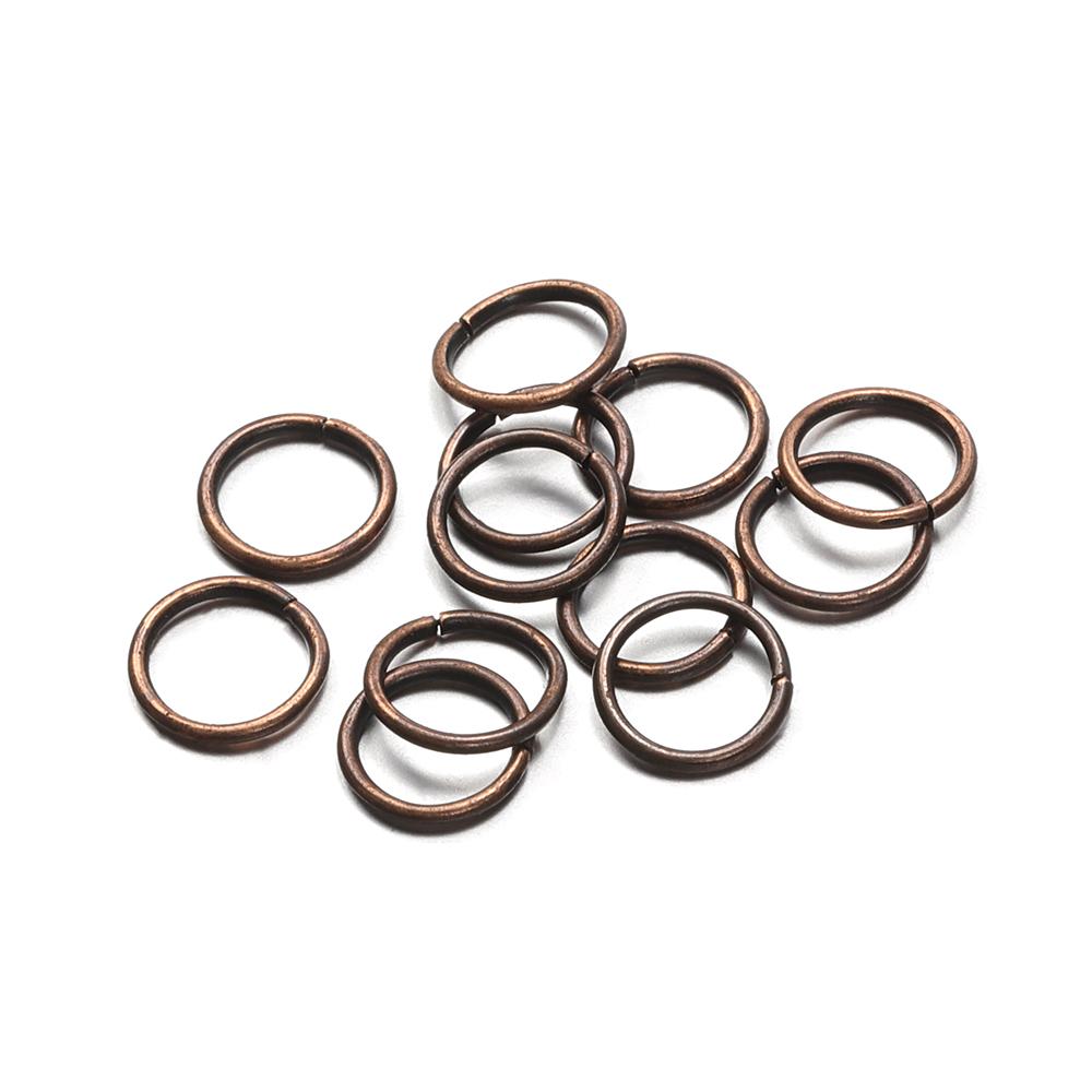 400pcs/lot Wholesale Jump Rings Gold Color Open Rings 4-10mm Split Ring Connectors for Jewelry Making DIY Findings Components