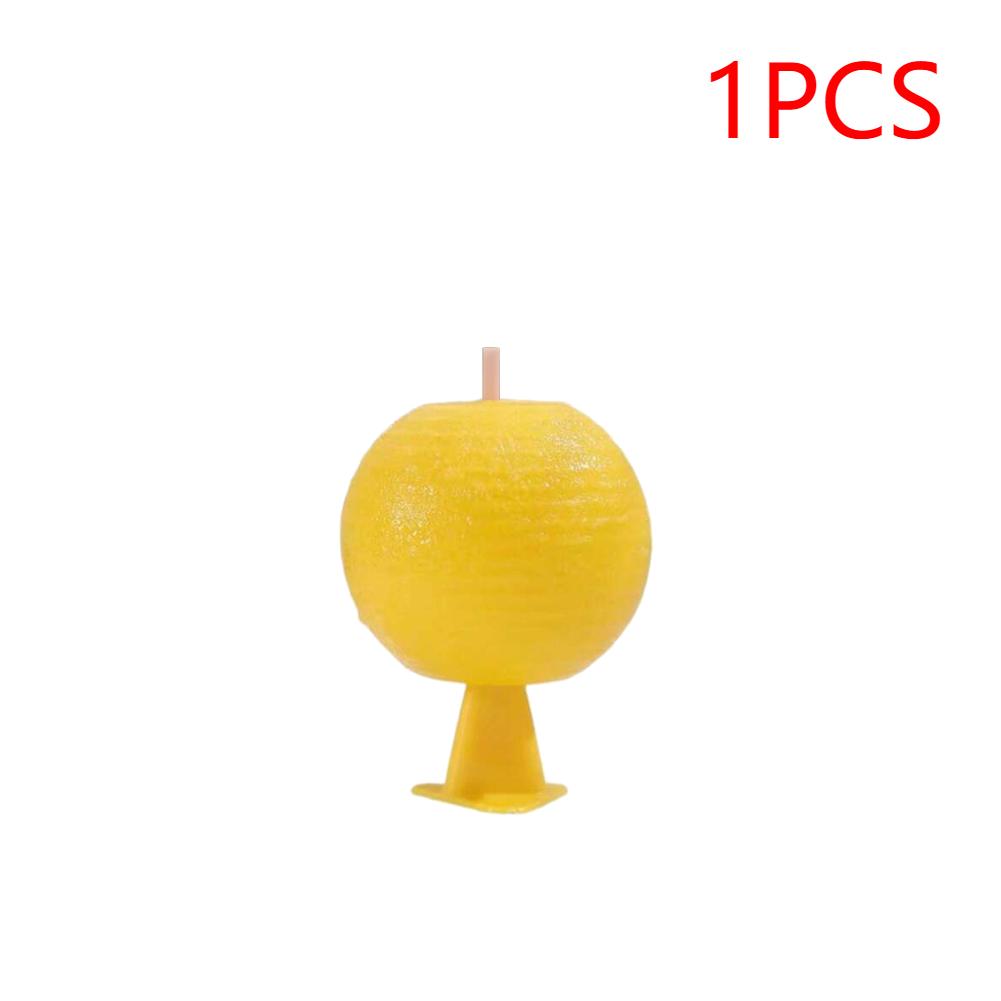 1-5PCS Ball Fruit Fly Catcher Pest Control Sticky Traps 8.2cm Wasp Bee Insect Trap Gnat Traps For Indoor Outdoor Kitchen Plants