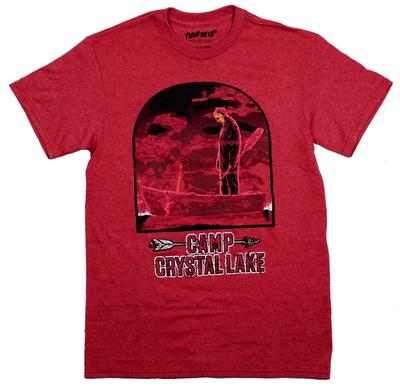 Friday the 13th New Adult T-Shirt Jason In Boat Camp Crystal Lake