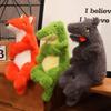 Adorable Plush Green Crocodile Cute Faux Wolf And Fox Stuffed Animal Toy For Kids